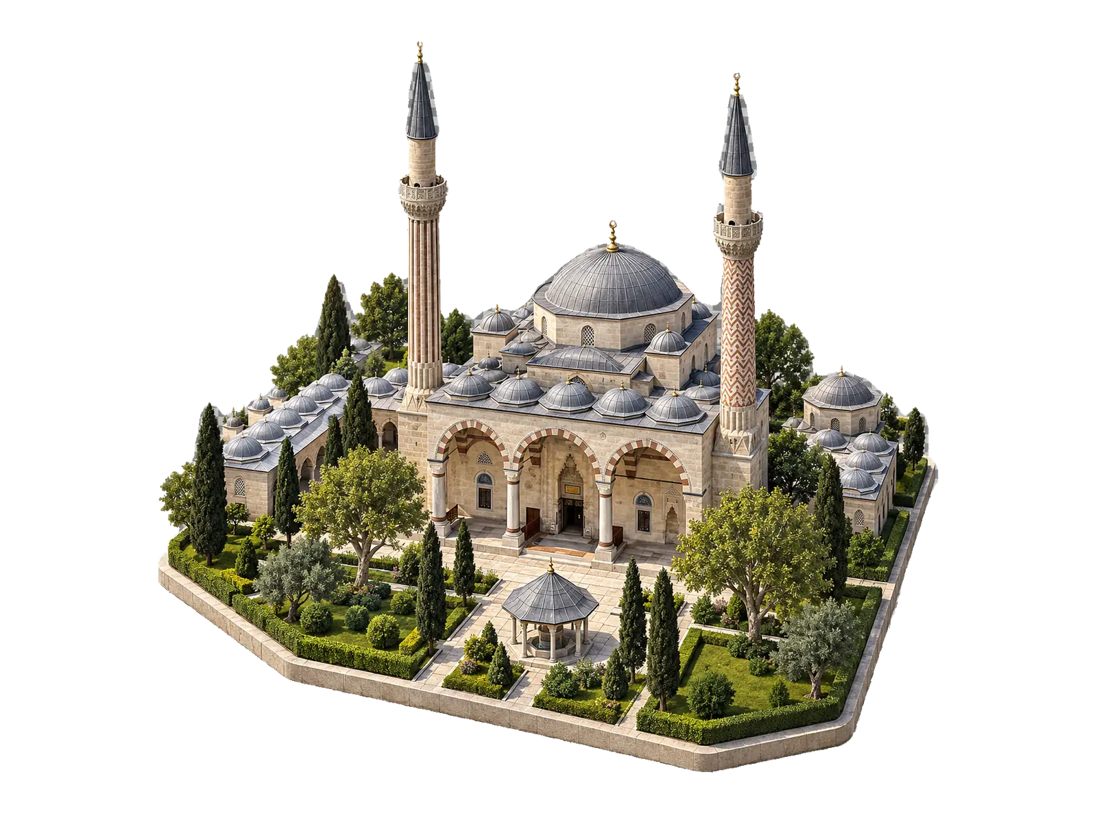 Amasya — Sultan II. Bayezid Camii (II. Bayezid Külliyesi)
