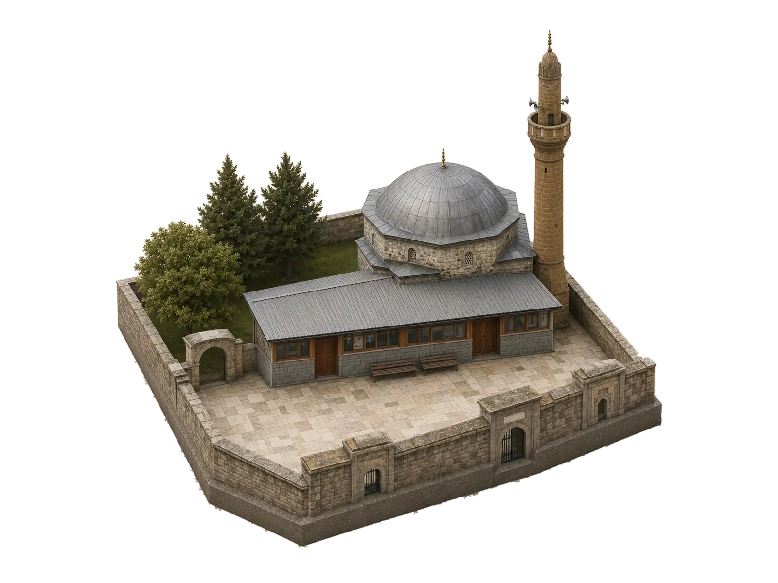 Rize — Kurşunlu Camii (İslampaşa Camii)