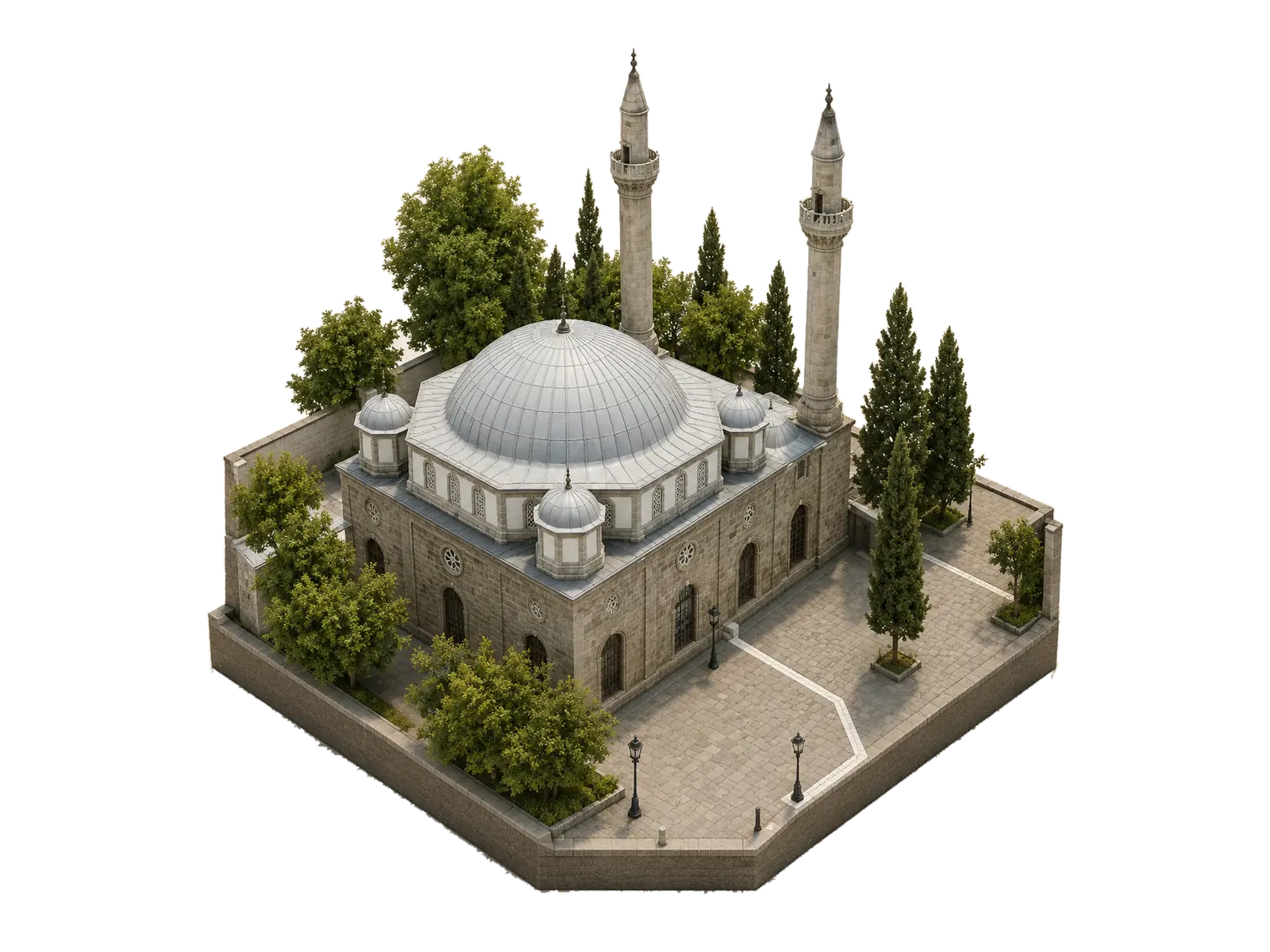 Samsun — Büyük Cami (Valide Camii / Hamidiye Camii)