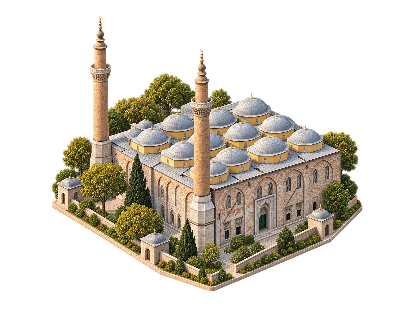Bursa Ulu Camii maketi