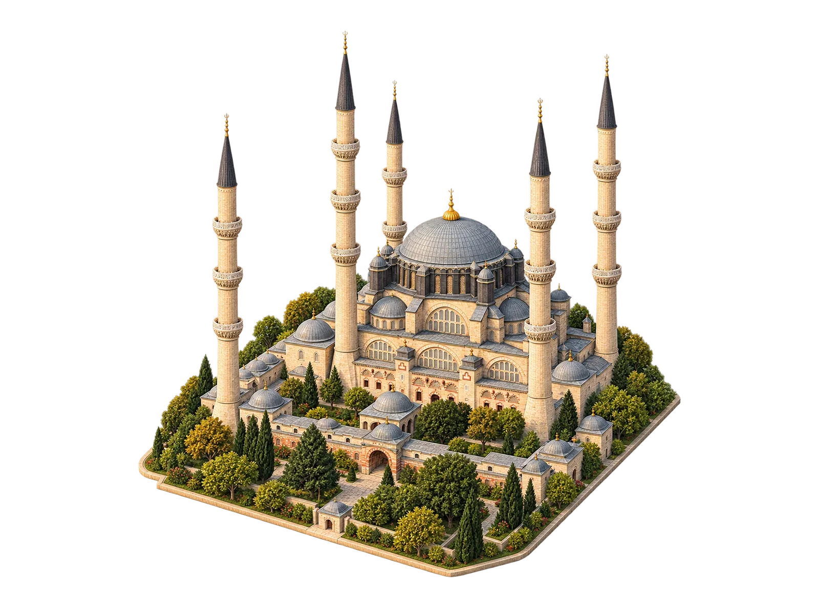 Edirne Selimiye Camii maketi