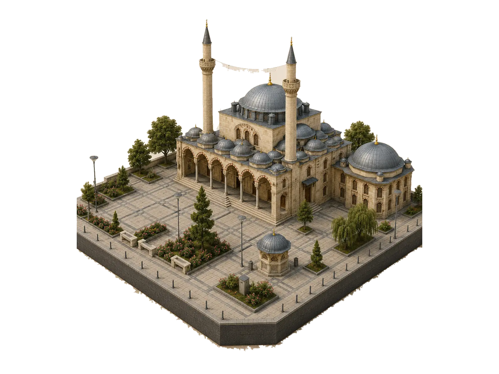 Konya Aziziye Camii maketi