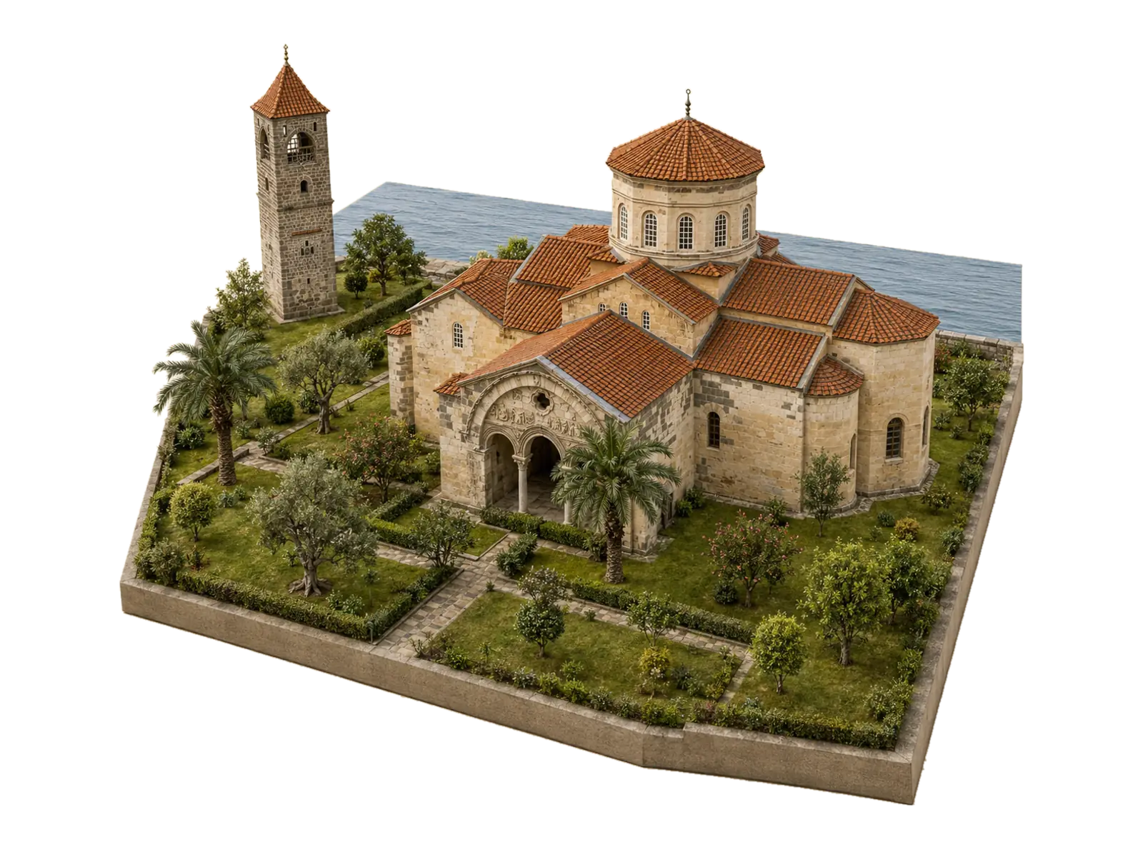 Trabzon Ayasofya Camii maketi